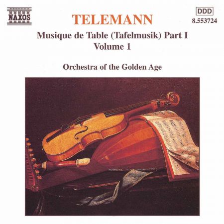Orchestra of the Golden Age: Telemann: Musique De Table (Tafelmusik), Vol.  1 - CD