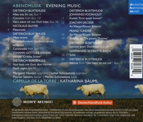 Capella De La Torre: Abendmusik - CD Foto #2