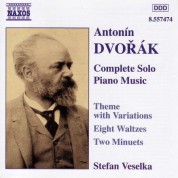 Stefan Veselka: Dvorak: Theme With Variations, Op. 36 / Waltzes, Op. 54 - CD