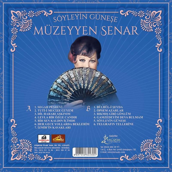 Müzeyyen Senar: Söyleyin Güneşe - Plak Foto #2
