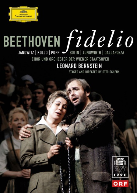 Adolf Dallapozza, Chor und Orchester der Wiener Staatsoper, Gundula Janowitz, Hans Sotin, Leonard Bernstein, Lucia Popp, Manfred Jungwirth, René Kollo: Beethoven: Fidelio - DVD