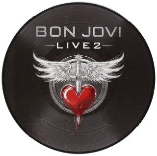 Bon Jovi: Live 2 (Picture Disc) 10'' - Single Plak