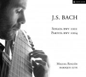 Miguel Rincon: J.S. Bach: Sonata BWV 1001, Partita BWV 1001, 1004 (Arr. for Lute) - CD