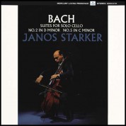 János Starker: Bach: Cello Suites No.2, No. 5 - Plak