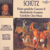 Cappella Augustana, Matteo Messori: Schütz: Edition Vol.IV - CD