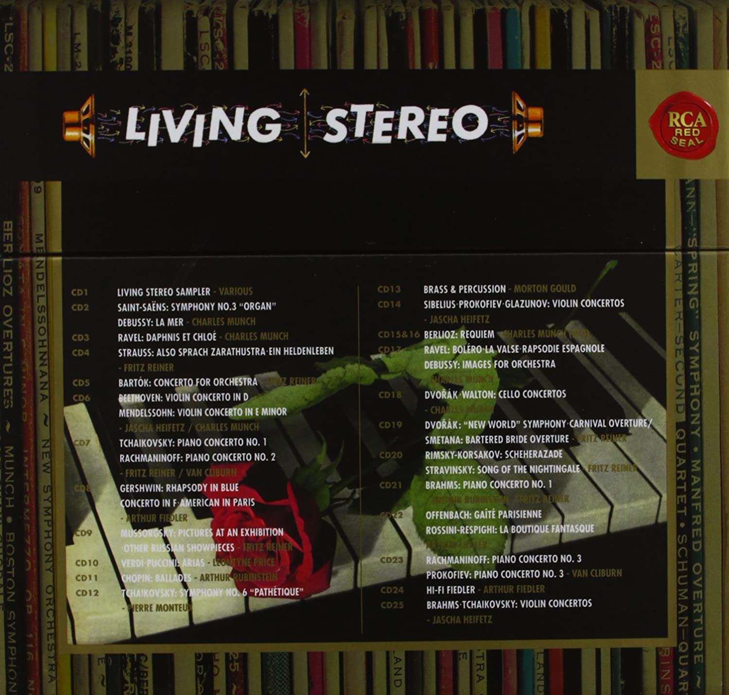 Çeşitli Sanatçılar Rca Living Stereo Vol1 60cd Collection Cd Opus3a 