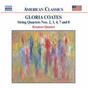 Kreutzer Quartet: Coates, G.: String Quartets Nos. 2-4, 7 & 8 - CD