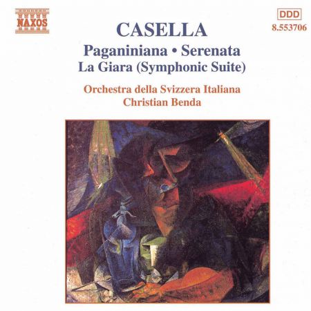 Christian Benda: Casella: Paganiniana - Serenata - La Giara Suite - CD