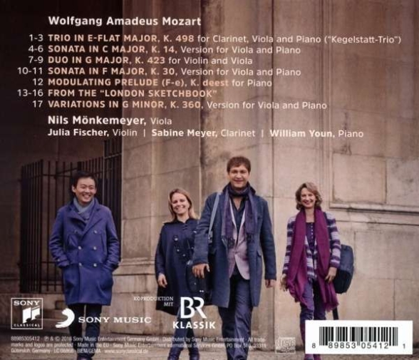 Nils Mönkemeyer: Mozart with Friends - CD Foto #2
