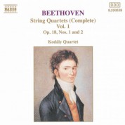 Kodály Quartet: Beethoven: String Quartets Op. 18, Nos. 1 and 2 - CD