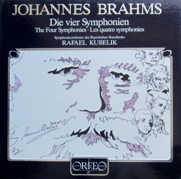 Symphonieorchester des Bayerischen Rundfunks, Rafael Kubelik - Brahms: Symphonies 1-4