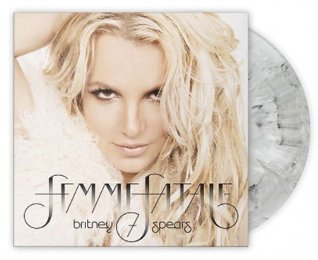 Britney Spears: Femme Fatale (Limited Edition - Grey Marbled Vinyl) - Plak
