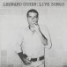 Leonard Cohen: Live Songs - Plak