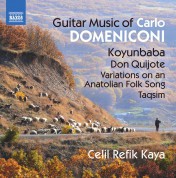 Celil Refik Kaya: Guitar Music of Carlo Domeniconi - CD