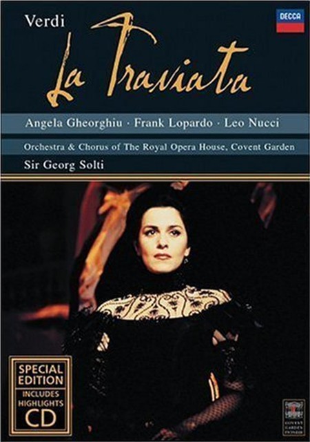 Angela Gheorghiu, Frank Lopardo, Leo Nucci, Orchestra & Chorus of the Royal Opera House, Covent Garden, Orchestra of the Royal Opera House, Covent Garden, Sir Georg Solti: Verdi: La Traviata - CD