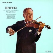 Jascha Heifetz: Rozsa: Violin Concerto / Benjamin - Romantic Fantasy - Plak
