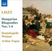 Arthur Fagen: Liszt: 6 Hungarian Rhapsodies, S359/R441 - CD