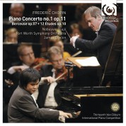 Nobuyuki Tsujii, Fort Worth Symphony Orchestra, James Conlon: Chopin: Piano Concerto no.1 in E minor op.11, 12 Etudes op.10 - CD