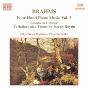 Christian Kohn, Silke-Thora Matthies: Brahms: Four-Hand Piano Music, Vol.  3 - CD
