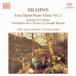 Brahms: Four-Hand Piano Music, Vol.  3 - CD