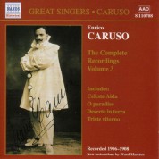 Caruso, Enrico: Complete Recordings, Vol.  3 (1906-1908) - CD