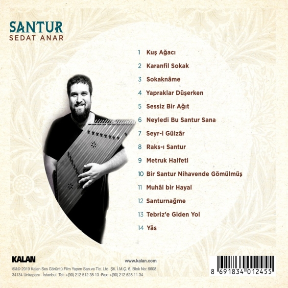 Sedat Anar: Santur - CD Foto #2