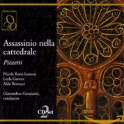 Gianandrea Gavazzeni, La Scala Orchestra, La Scala Choir, Leyla Gencer, Nicola Rossi-Lemeni: Pizzetti: Assassinio Nella Cattedrale - CD