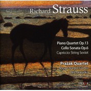 Prazak Quartet, Michal Kanka, Miguel Borges Coelho: Strauss: Piano Quartet, Op. 13; Cello Sonata, Op. 6; Capriccio, Introduction - SACD