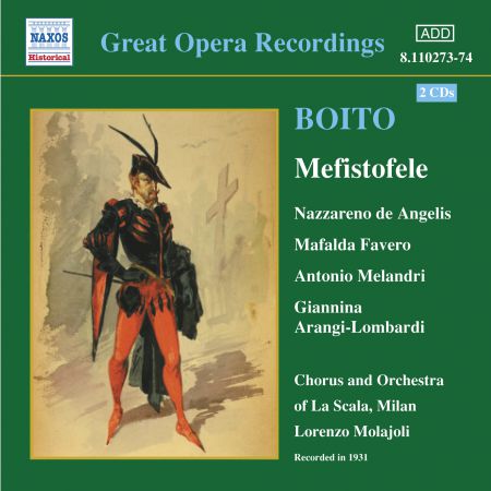 Boito: Mefistofele (De Angelis, Favero, Melandri) (1931) - CD