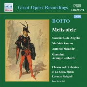 Boito: Mefistofele (De Angelis, Favero, Melandri) (1931) - CD