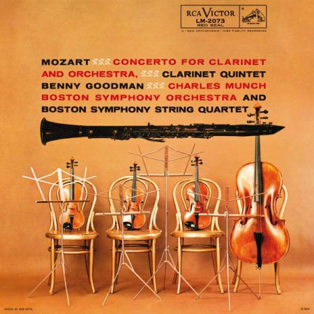Benny Goodman, Boston Symphony Orchestra, Charles Munch: Mozart: Clarinet Concerto In A Major K.622 & Clarinet Quintet In A Major K.581 - CD