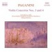 Paganini: Violin Concertos Nos. 3 & 4 - CD