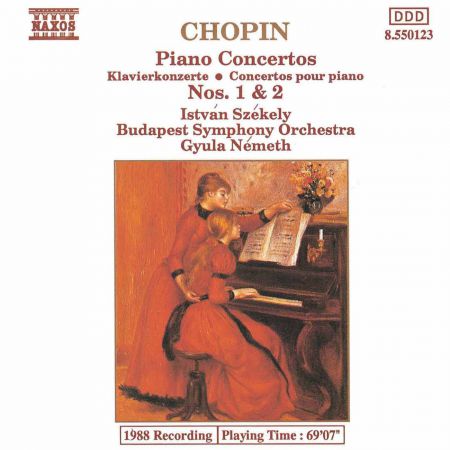 Istvan Szekely: Chopin: Piano Concertos Nos. 1 and 2 - CD
