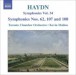 Haydn, J.: Symphonies, Vol. 34 (Nos. 62, 107, 108 / La Vera Costanza: Overture / Lo Speziale: Overture) - CD