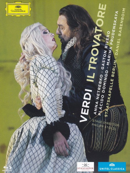 Anna Netrebko, Daniel Barenboim, Gaston Rivero, Marina Prudenskaya, Plácido Domingo, Staatskapelle Berlin: Verdi: Il Trovatore - BluRay