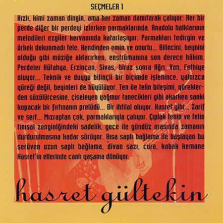 Hasret Gültekin: Seçmeler 1 - CD