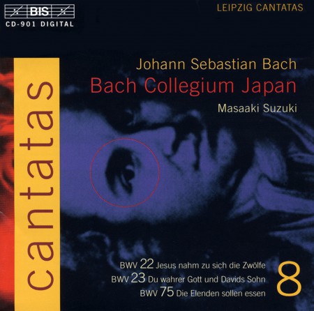 Bach Collegium Japan, Masaaki Suzuki: J.S. Bach: Cantatas, Vol. 8 (BWV 22, 23, 75) - CD