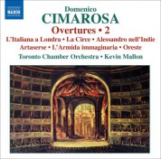 Kevin Mallon: Cimarosa: Overtures, Vol. 2 - CD