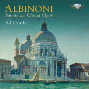 Ad Corda ensemble: Albinoni: Sonate da Chiesa Op. 4 - CD