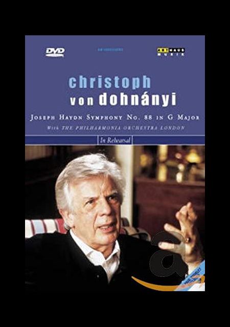Meyeric Alexander, Keith Bragg, Justin Jones, Philharmonia Orchestra London, Christoph von Dohnányi: Christoph von Dohnanyi - In Rehearsal - DVD Foto #1