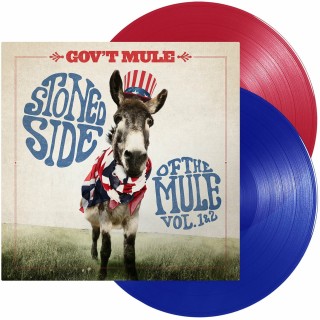 Gov't Mule: Stoned Side Of The Mule Vol. 1 & 2 (Blue & Red Vinyl) - Plak