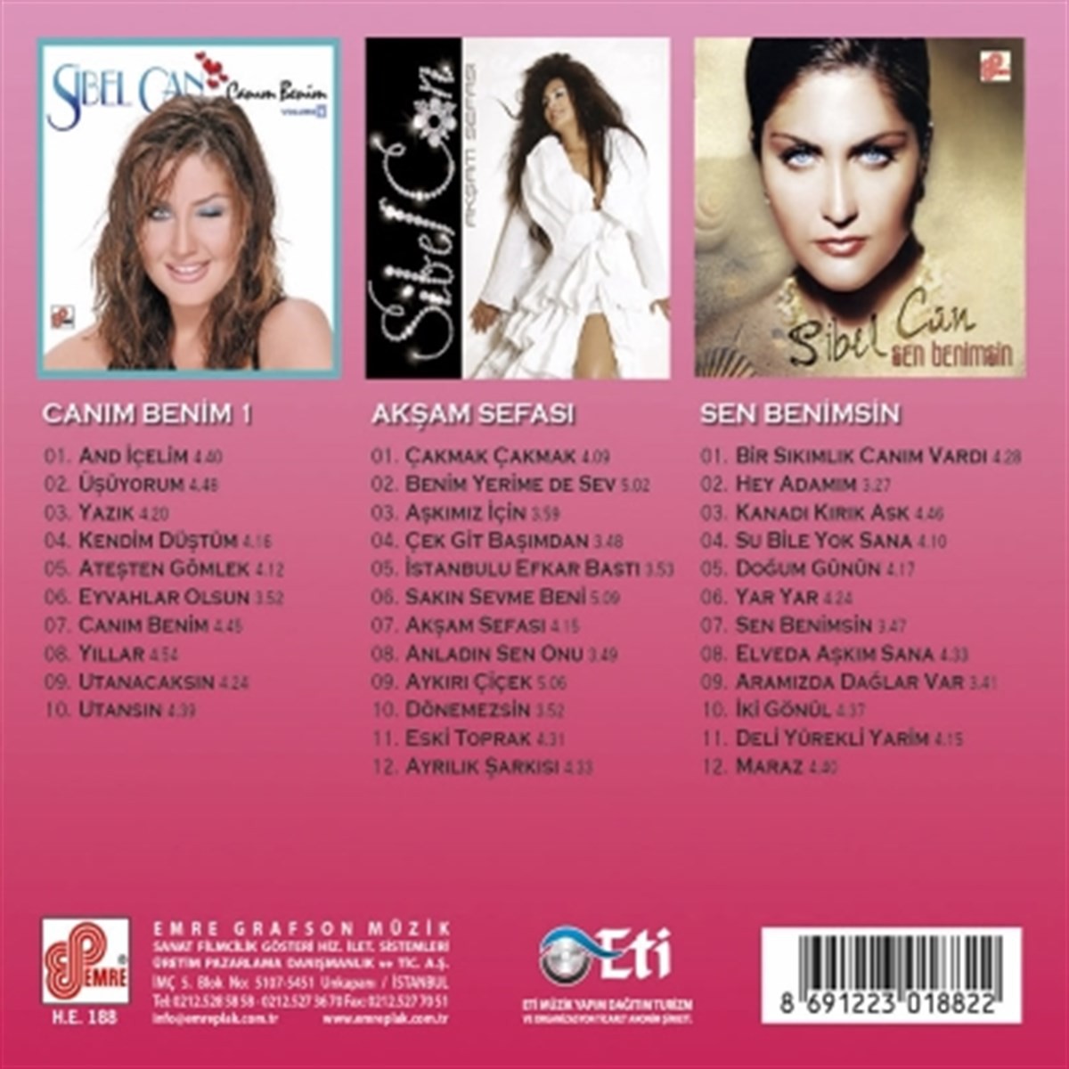 Sibel Can Arşiv CD Opus a