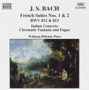 Wolfgang Rübsam: J.S. Bach: French Suites Nos.1, 2 - CD