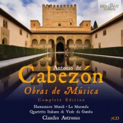 Harmonices Mundi, La Moranda, Quartetto Italiano di Viole da Gamba, Claudio Astronio: Cabezon: Obras de Música - CD