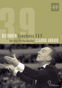 Karita Mattila, Thomas Moser, Eike Wilm Schulte, Violeta Urmana, Berliner Philharmoniker, Claudio Abbado: Beethoven: Symphonies 3 & 9 - DVD