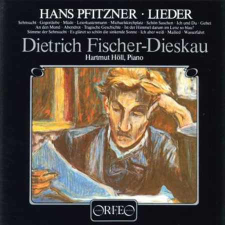 Dietrich Fischer-Dieskau, Hartmut Höll: Hans Pfitzner: Lieder - Plak