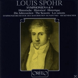 Symphonieorchester des Bayerischen Rundfunks, Karl Anton Rickenbacher: Spohr: Symphony 6 &  9 - Plak