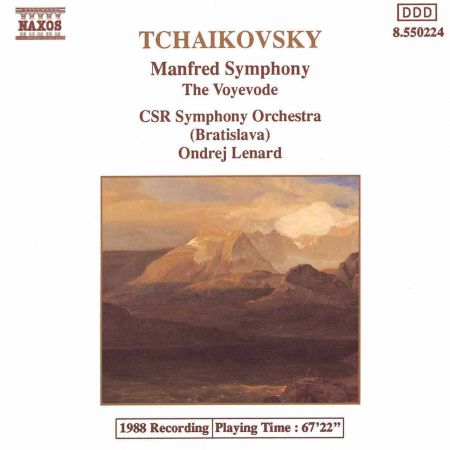 Tchaikovsky: Manfred Symphony / Voyevoda - CD