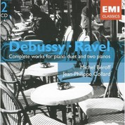 Michel Beroff, Jean-Philippe Collard: Debussy & Ravel - Complete Works for Piano Duet and Two Pianos - CD