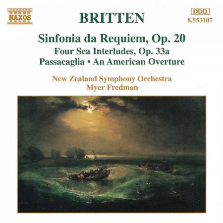 Britten: Sinfonia Da Requiem, Op. 20 / 4 Sea Interludes - CD